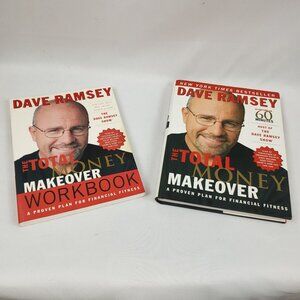 Dave Ramsey "The Total Money Makeover" Book & Workbook Hard & Paper Back